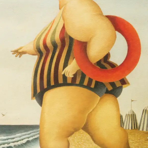 Offset Lithograph After Lowell Herrero's "Agnes" - Picture 3 of 10